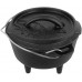 Казан Petromax Dutch Oven чугунный на ножках 0,6 л