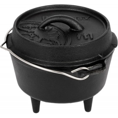 Казан Petromax Dutch Oven чугунный на ножках 0,9 л